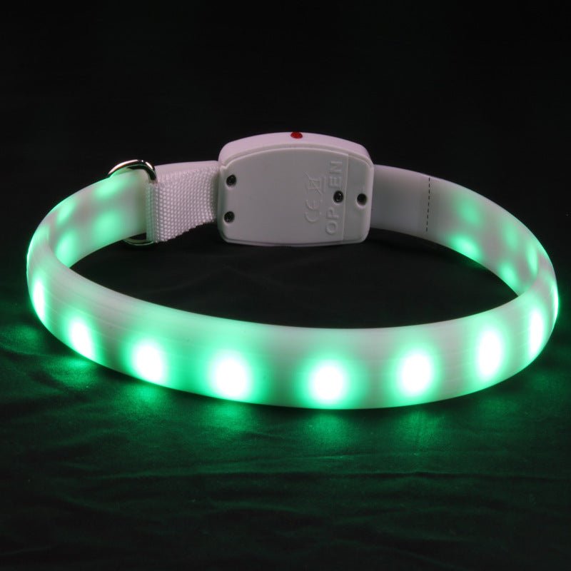 Pet Collar Dog Led Glow Collar Multi - Color Glow Can Be Freely Cut Glow Dog Collar Dog Necklace - 𝐝𝐮𝐯𝐥𝐚𝐬𝐡𝐨𝐩.𝐜𝐨𝐦