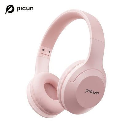 Picun B - 01S Wireless Headphones, HD Stereo Sound Over Ear Headphones With Built - in Microphones, Deep Bass 40 Hours Playtime, Headset HiFi Stereo Foldable Lightweight Headset, TF/For Cell Phone/PC/Home. - 𝐃𝐔𝐕𝐋𝐀𝐒𝐇𝐎𝐏