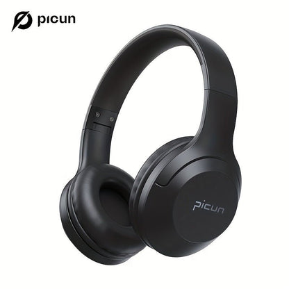 Picun B - 01S Wireless Headphones, HD Stereo Sound Over Ear Headphones With Built - in Microphones, Deep Bass 40 Hours Playtime, Headset HiFi Stereo Foldable Lightweight Headset, TF/For Cell Phone/PC/Home. - 𝐃𝐔𝐕𝐋𝐀𝐒𝐇𝐎𝐏