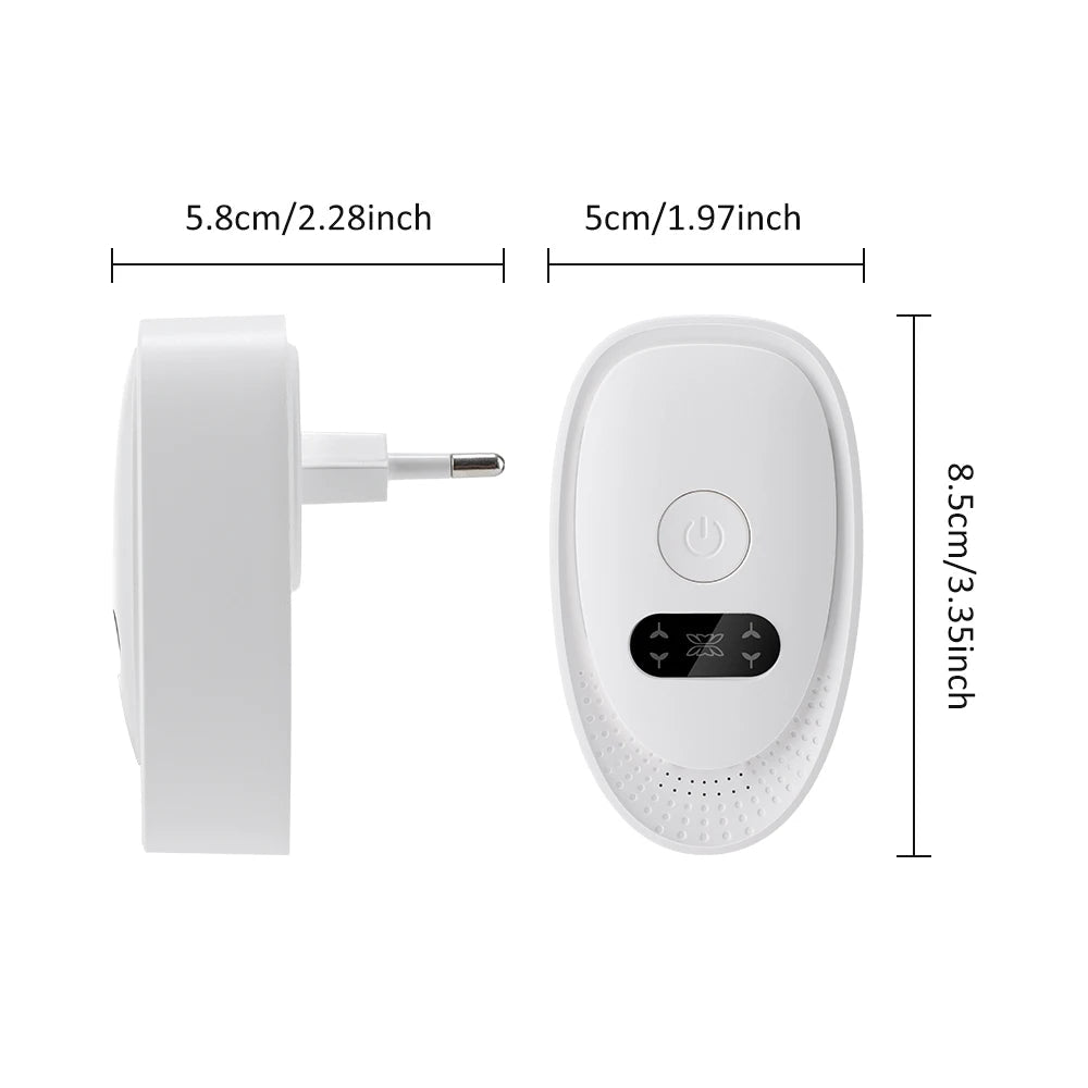 Plug - in Mini Air Purifier Negative Air Ionizer Anion Purifier for Office Bedroom Eliminates Odor & Formaldehyde Dust Remover - 𝐝𝐮𝐯𝐥𝐚𝐬𝐡𝐨𝐩.𝐜𝐨𝐦