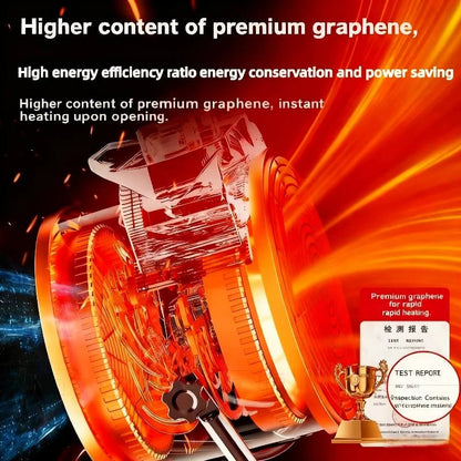 Portable Electric Heater 2000W Hot Air Blower Fan Adjustable Radiator for Office Home Room Warmer Low Energy Consumption Winter - 𝐃𝐔𝐕𝐋𝐀𝐒𝐇𝐎𝐏