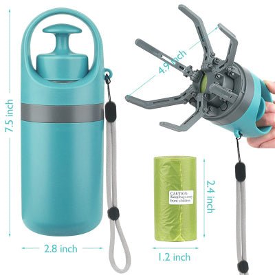 Portable Lightweight Dog Pooper Scooper With Built - in Poop Bag Dispenser Eight - claw Shovel For Pet Toilet Picker Pet Products - 𝐝𝐮𝐯𝐥𝐚𝐬𝐡𝐨𝐩.𝐜𝐨𝐦