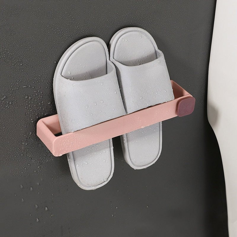 Punch - Free Shoe Rack Bathroom Slippers Rack a Lot Of Toilet Storage Wall Hanging Rack - 𝐝𝐮𝐯𝐥𝐚𝐬𝐡𝐨𝐩.𝐜𝐨𝐦