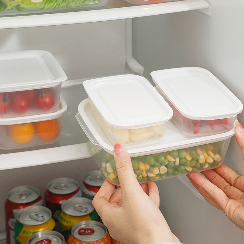Refrigerator Storage Box Large - Capacity Transparent Fresh - Keeping Kitchen Storage Sealed Tank Fruit And Vegetable Food Sorting And Storage - 𝐝𝐮𝐯𝐥𝐚𝐬𝐡𝐨𝐩.𝐜𝐨𝐦
