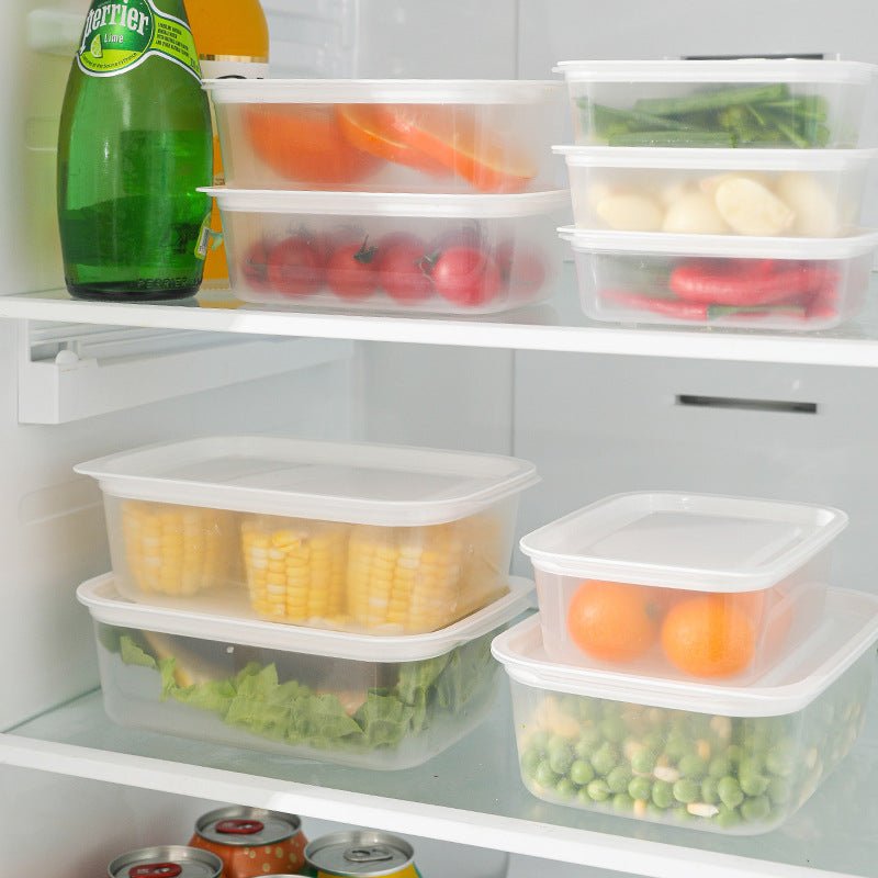 Refrigerator Storage Box Large - Capacity Transparent Fresh - Keeping Kitchen Storage Sealed Tank Fruit And Vegetable Food Sorting And Storage - 𝐝𝐮𝐯𝐥𝐚𝐬𝐡𝐨𝐩.𝐜𝐨𝐦
