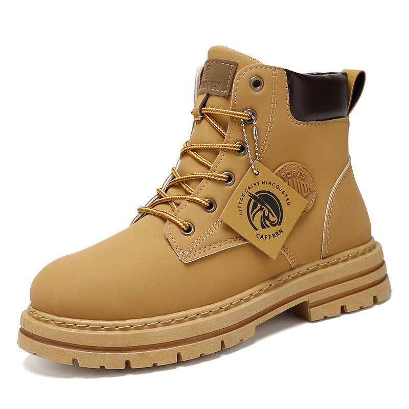 Rhubarb boots anti slip trendy waterproof British Martin boots - 𝐝𝐮𝐯𝐥𝐚𝐬𝐡𝐨𝐩.𝐜𝐨𝐦