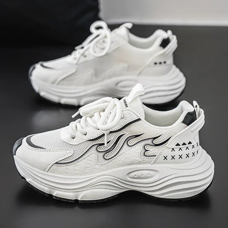 Running Shoes Men Mesh Breathable Thick Bottomed Comfortable Outdoor Sports Gym Jogging Shoes Original Sneakers for Man - 𝐃𝐔𝐕𝐋𝐀𝐒𝐇𝐎𝐏