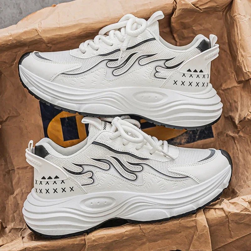 Running Shoes Men Mesh Breathable Thick Bottomed Comfortable Outdoor Sports Gym Jogging Shoes Original Sneakers for Man - 𝐃𝐔𝐕𝐋𝐀𝐒𝐇𝐎𝐏