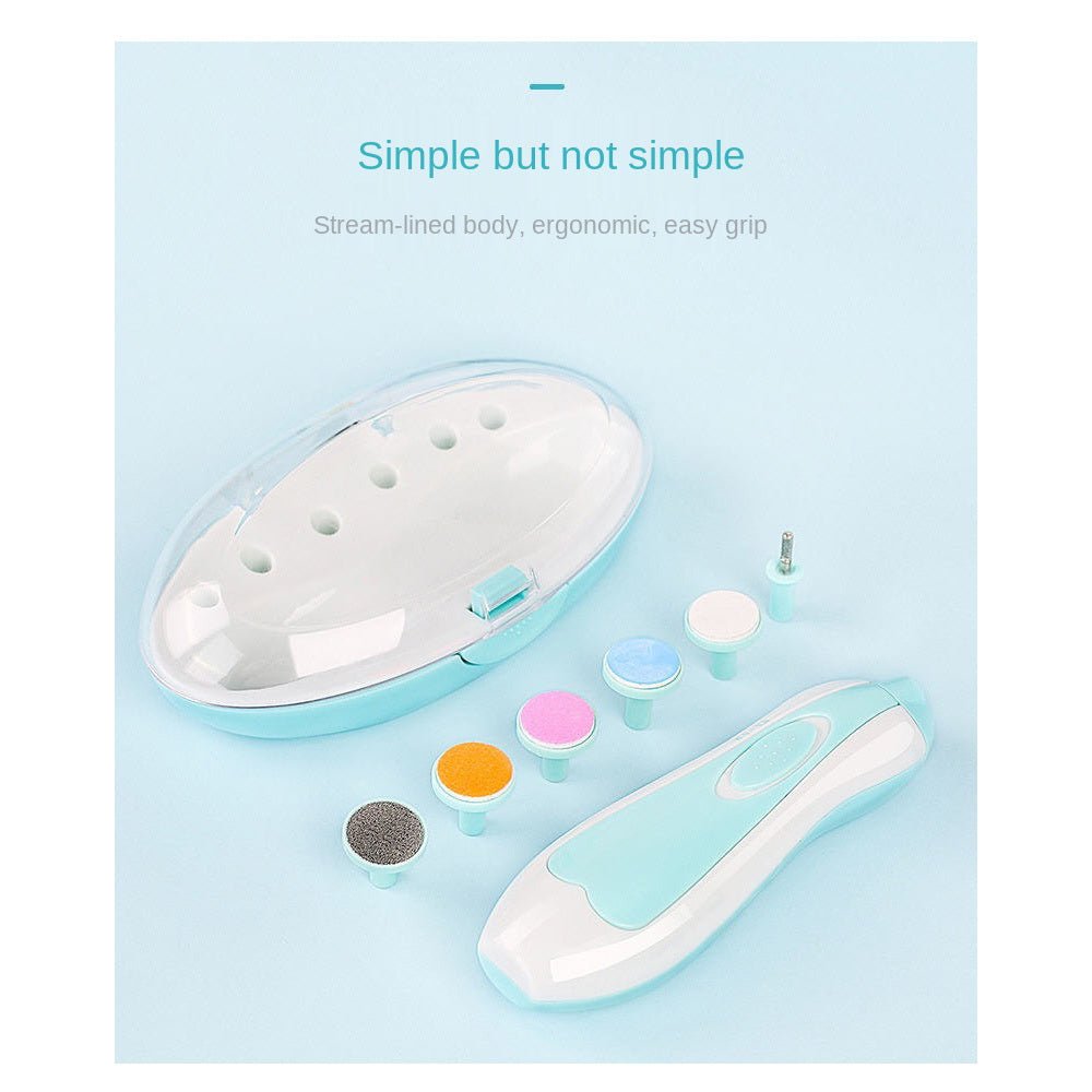 Safety - Certified Electric Nail Clippers with Light - Perfect for Newborns & Toddlers, Christmas, Halloween, Thanksgiving Day Gift - 𝐝𝐮𝐯𝐥𝐚𝐬𝐡𝐨𝐩.𝐜𝐨𝐦