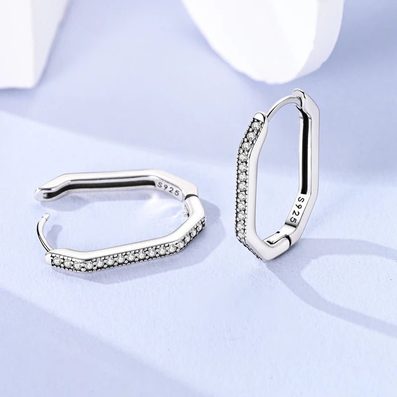 Silver earrings 925 sterling silver Bow star Butterfly zircon twist around jewelry earrings female earrings fashion accessories - 𝐝𝐮𝐯𝐥𝐚𝐬𝐡𝐨𝐩.𝐜𝐨𝐦