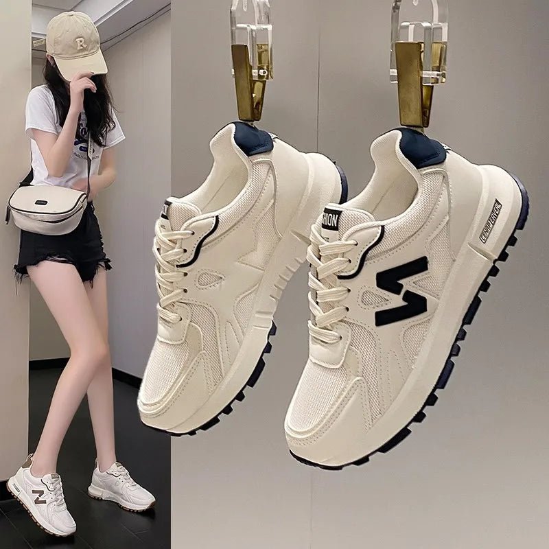 Sports Shoes for Women Spring New Super Hot Versatile Anti slip Casual Women's Shoes Soft Sole Running Little White Shoes - 𝐝𝐮𝐯𝐥𝐚𝐬𝐡𝐨𝐩.𝐜𝐨𝐦