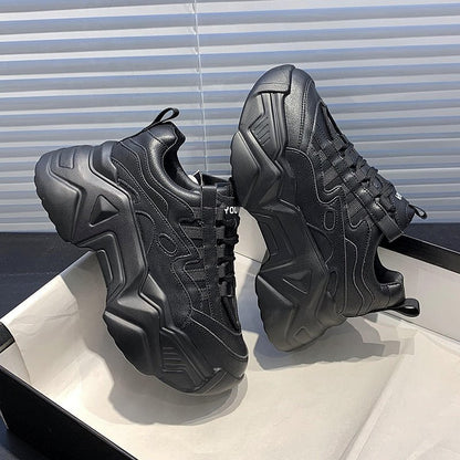 Spring New Korean Version Thick - Soled Heightened Sports And Leisure Trend Shoes - 𝐝𝐮𝐯𝐥𝐚𝐬𝐡𝐨𝐩.𝐜𝐨𝐦