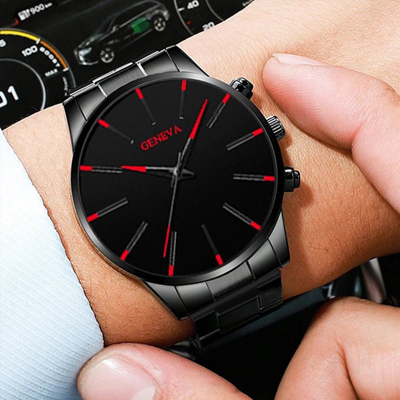 Stylish Men's Quartz Watch, Fashionable Business Men's Watch, Christmas, Halloween Gift - 𝐝𝐮𝐯𝐥𝐚𝐬𝐡𝐨𝐩.𝐜𝐨𝐦