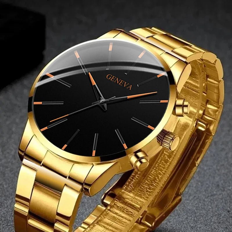 Stylish Men's Quartz Watch, Fashionable Business Men's Watch, Christmas, Halloween Gift - 𝐝𝐮𝐯𝐥𝐚𝐬𝐡𝐨𝐩.𝐜𝐨𝐦