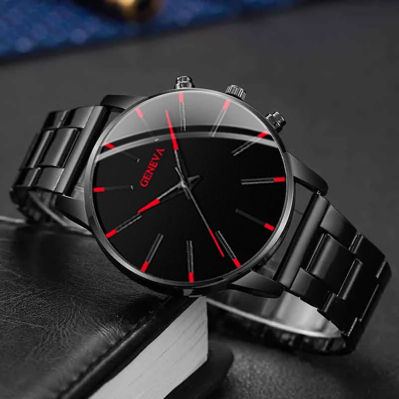 Stylish Men's Quartz Watch, Fashionable Business Men's Watch, Christmas, Halloween Gift - 𝐝𝐮𝐯𝐥𝐚𝐬𝐡𝐨𝐩.𝐜𝐨𝐦