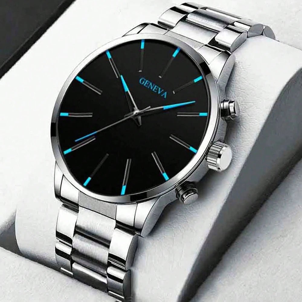 Stylish Men's Quartz Watch, Fashionable Business Men's Watch, Christmas, Halloween Gift - 𝐝𝐮𝐯𝐥𝐚𝐬𝐡𝐨𝐩.𝐜𝐨𝐦