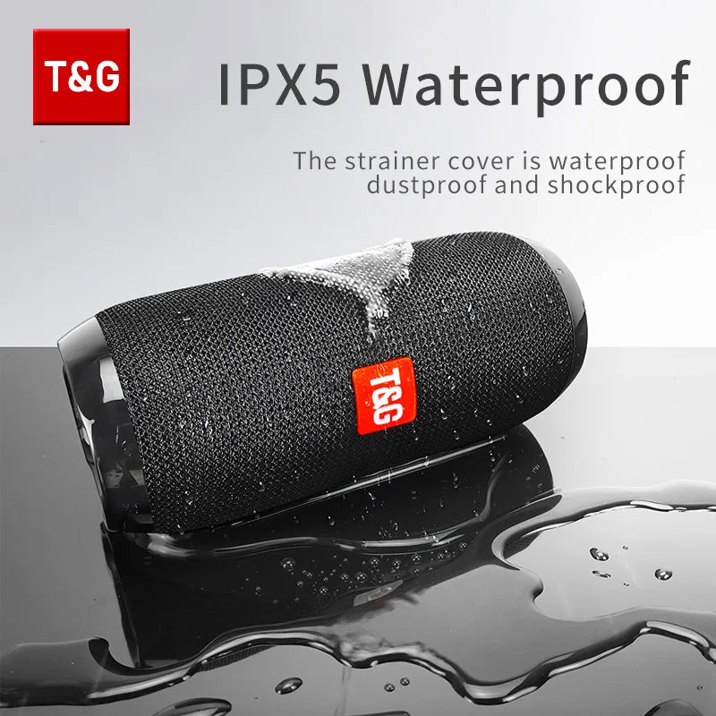 TG117 Bluetooth Speakers Portable Wireless Sound Box Outdoor Loudspeaker Waterproof Stereo Surround Supports TF Radio - 𝐝𝐮𝐯𝐥𝐚𝐬𝐡𝐨𝐩.𝐜𝐨𝐦