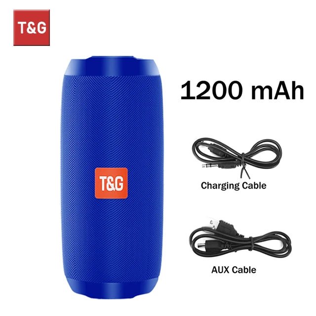 TG117 Bluetooth Speakers Portable Wireless Sound Box Outdoor Loudspeaker Waterproof Stereo Surround Supports TF Radio - 𝐝𝐮𝐯𝐥𝐚𝐬𝐡𝐨𝐩.𝐜𝐨𝐦