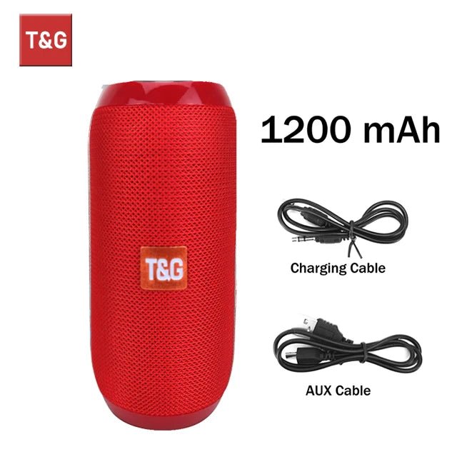 TG117 Bluetooth Speakers Portable Wireless Sound Box Outdoor Loudspeaker Waterproof Stereo Surround Supports TF Radio - 𝐝𝐮𝐯𝐥𝐚𝐬𝐡𝐨𝐩.𝐜𝐨𝐦