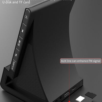 Three in one wireless charger Bluetooth speaker wireless charging alarm clock phone holder - 𝐃𝐔𝐕𝐋𝐀𝐒𝐇𝐎𝐏