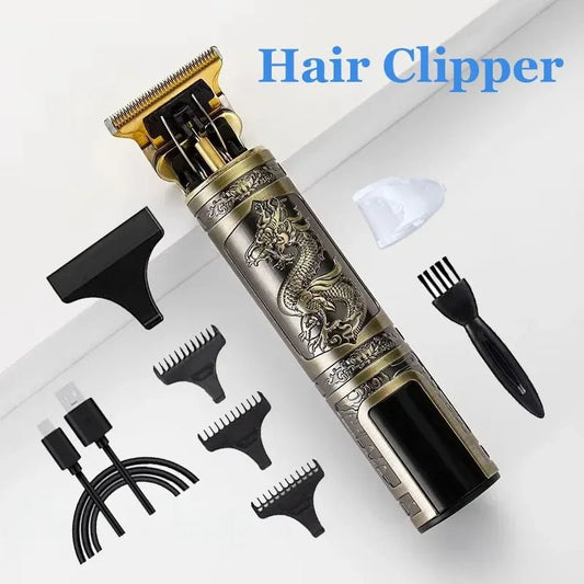 Three - speed Variable Gear T9 Hair Clipper Shaving Hair Trimming Hair Trimming Electric Shaver Boyfriend Gift Barber Clippers - 𝐝𝐮𝐯𝐥𝐚𝐬𝐡𝐨𝐩.𝐜𝐨𝐦