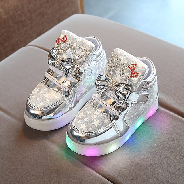 Toddler Baby Shoes Fashion Sneakers For Children Girl Boys Star Luminous Child Casual Colorful Light Shoes Sneakers - 𝐝𝐮𝐯𝐥𝐚𝐬𝐡𝐨𝐩.𝐜𝐨𝐦