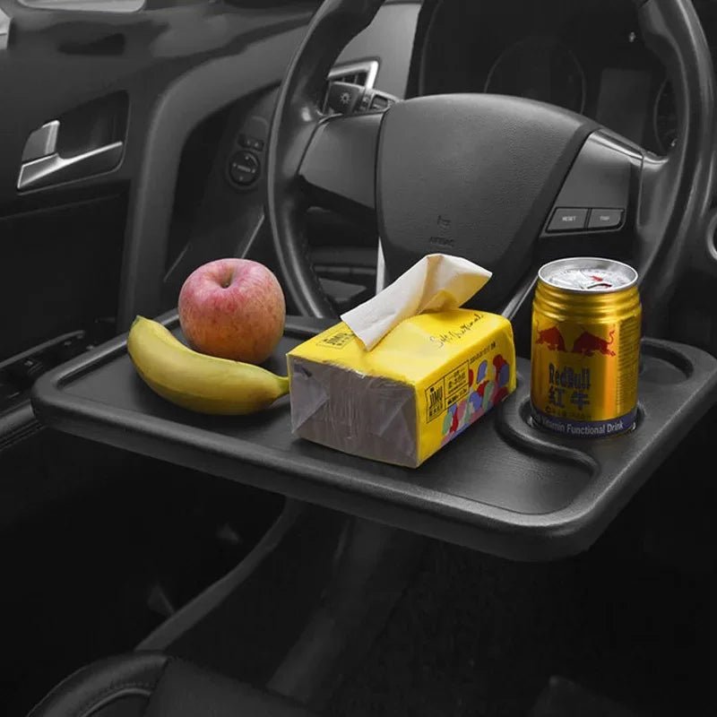 Universal Car Table Steering Wheel Eat Work Cart Drink Coffee Holder Tray Laptop Computer Desk Stand Seat Table car accesory - 𝐝𝐮𝐯𝐥𝐚𝐬𝐡𝐨𝐩.𝐜𝐨𝐦