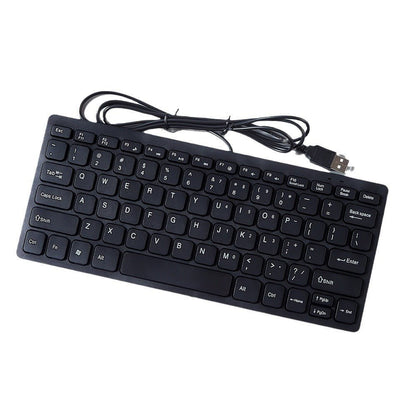 USB desktop laptop keyboard wired chocolate mini silent small keyboard - 𝐃𝐔𝐕𝐋𝐀𝐒𝐇𝐎𝐏