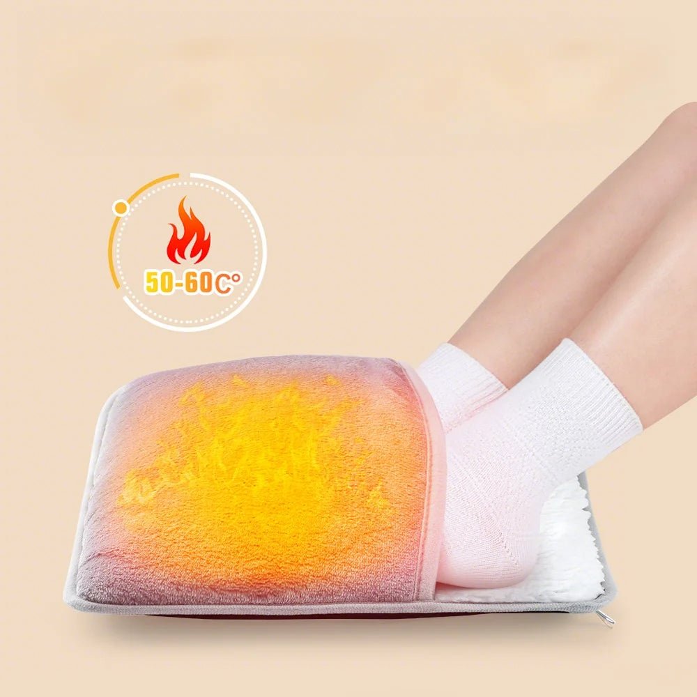 USB Portable Hand Warmer Rechargeable Plush Reusable Electric Foot Heater for Home Winter Hand Feet Abdomen Keep Warm - 𝐝𝐮𝐯𝐥𝐚𝐬𝐡𝐨𝐩.𝐜𝐨𝐦