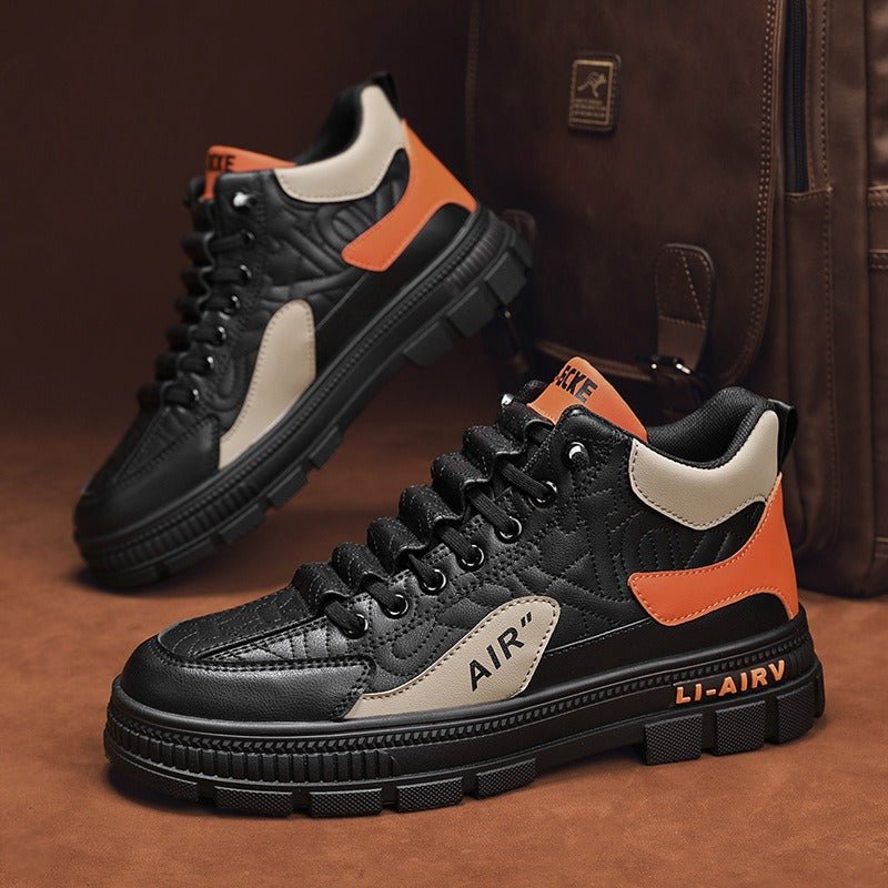 Versatile casual workwear board shoes, one foot sports, thick sole, height increasing, small white tide - 𝐝𝐮𝐯𝐥𝐚𝐬𝐡𝐨𝐩.𝐜𝐨𝐦