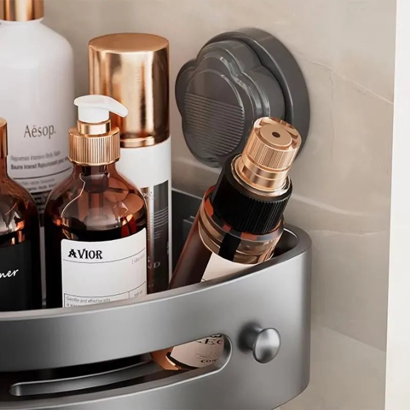 Washroom Suction Cup Without Punching Triangular Storage Shelf Bathroom Toilet Corner Towel Shower Gel Storage Rack - 𝐝𝐮𝐯𝐥𝐚𝐬𝐡𝐨𝐩.𝐜𝐨𝐦