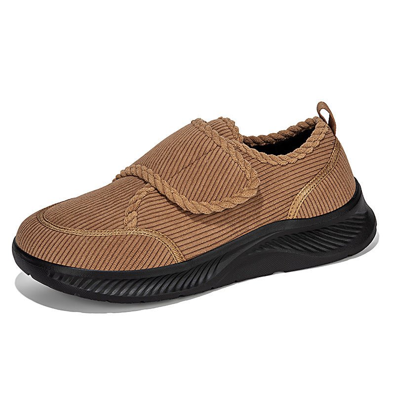 Winter and Autumn Wide - Fit Fleece - Lined Warm Shoes for Elderly Extra - Wide and Extra - Thick Rehabilitation Shoes for Broad Feet and Swollen Feet Walking Shoes - 𝐝𝐮𝐯𝐥𝐚𝐬𝐡𝐨𝐩.𝐜𝐨𝐦