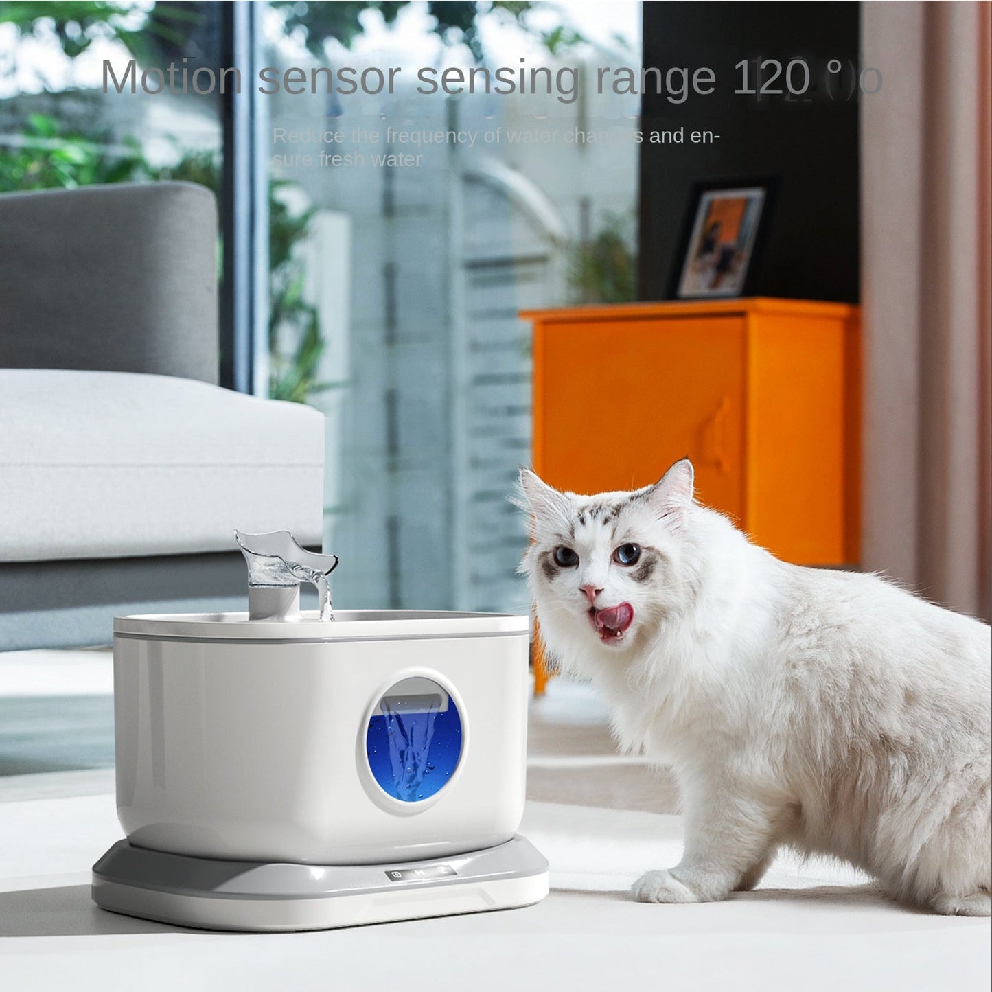 Wireless Cat Water Dispenser Rechargeable Large Capacity Long - lasting Pet Feeder - 𝐝𝐮𝐯𝐥𝐚𝐬𝐡𝐨𝐩.𝐜𝐨𝐦