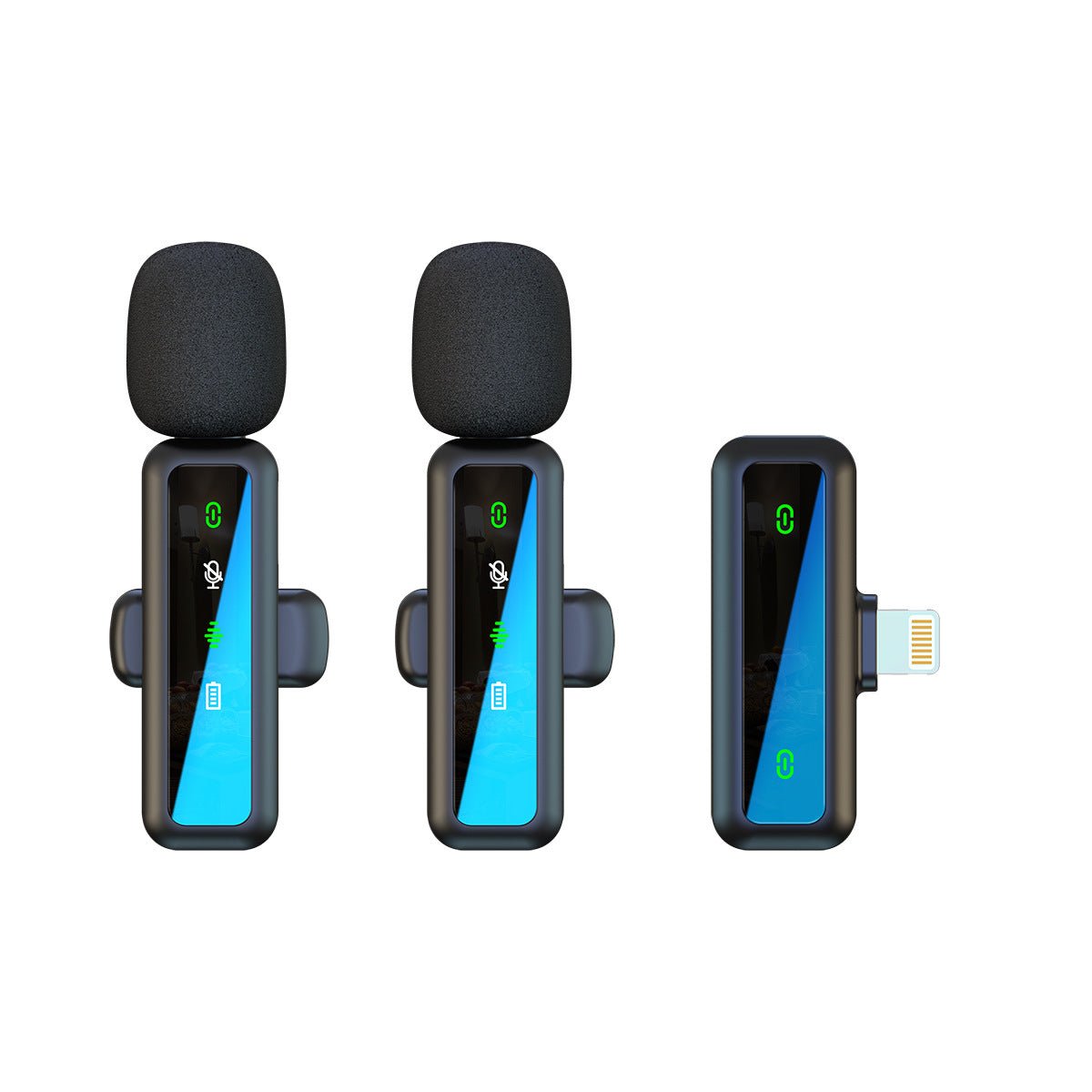 Wireless Lapel Microphone for Outdoor Computer Live Streaming Noise Reduction Universal Small Microphone - 𝐝𝐮𝐯𝐥𝐚𝐬𝐡𝐨𝐩.𝐜𝐨𝐦
