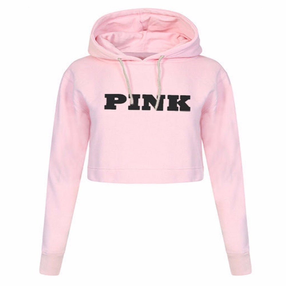 Women Oversized Hoodies Jumper Sweatshirt Female Pink Cropped Top 2017 Winter Kawaii Harajuku Letter Loose Pullover - 𝐝𝐮𝐯𝐥𝐚𝐬𝐡𝐨𝐩.𝐜𝐨𝐦