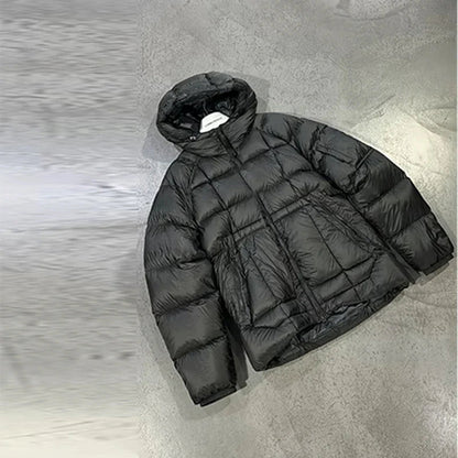 Women Parkas Cotton Jackets Stand Collar Quilted Zipper Long Sleeve Slim Coat Thick Warm Streetwear 2025 Winter Lady Outerwear - 𝐃𝐔𝐕𝐋𝐀𝐒𝐇𝐎𝐏