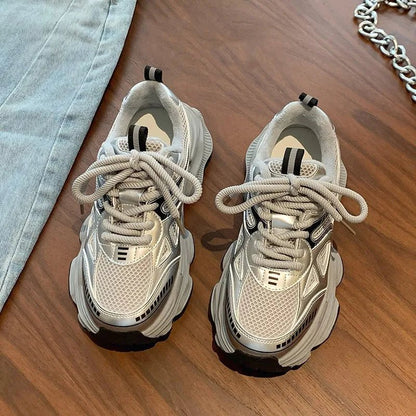 Women Platform Sneakers Autumn Winter New Height Increase Outdoor Non Slip Vulcanized Shoes Comfortable Plush Warm Casual Shoes - 𝐃𝐔𝐕𝐋𝐀𝐒𝐇𝐎𝐏