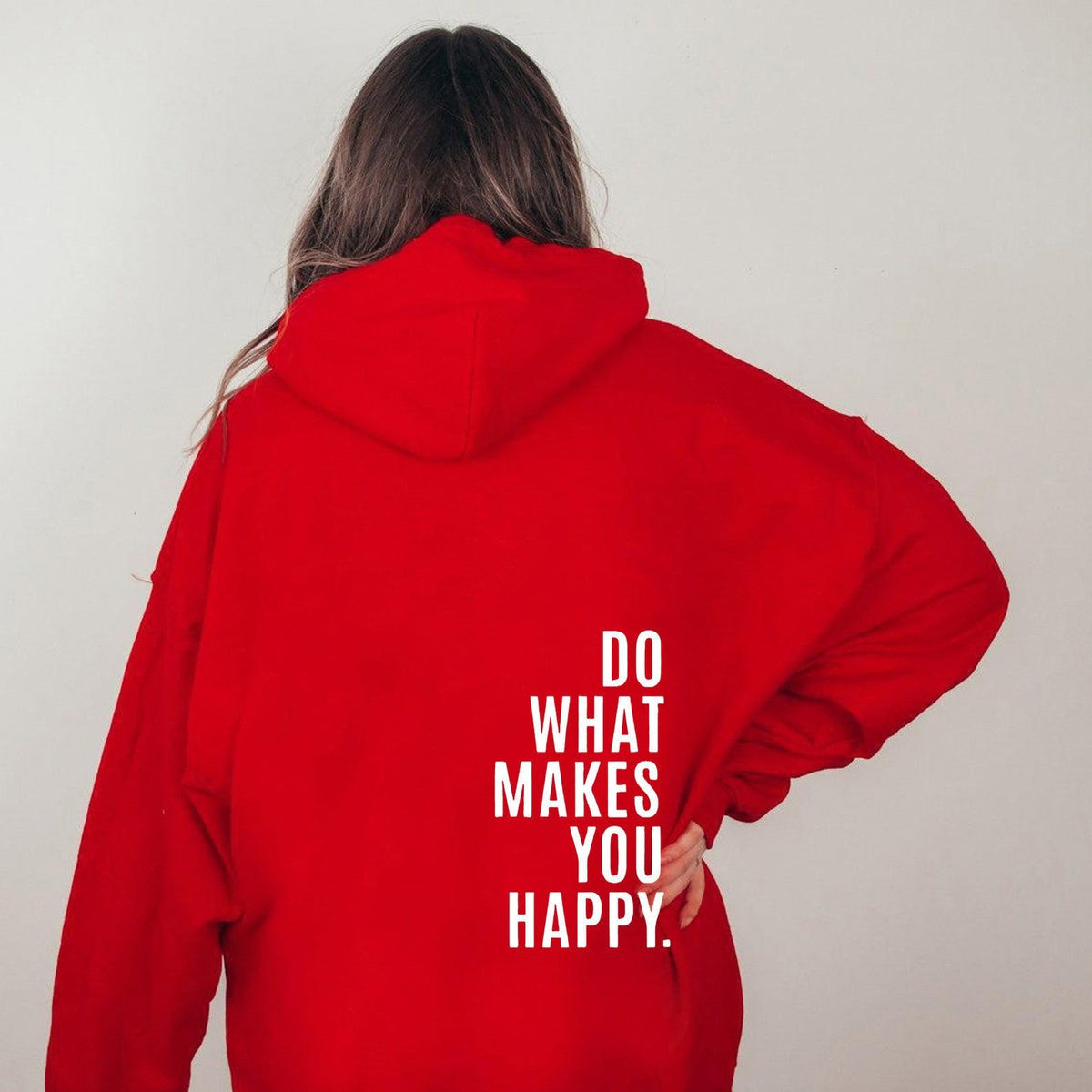 Women's Fleece - lined Hoodie with Print, Kangaroo Pocket, Drawstring, Letter Splicing, Abstract Print - 𝐝𝐮𝐯𝐥𝐚𝐬𝐡𝐨𝐩.𝐜𝐨𝐦