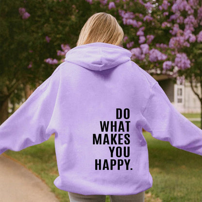 Women's Fleece - lined Hoodie with Print, Kangaroo Pocket, Drawstring, Letter Splicing, Abstract Print - 𝐝𝐮𝐯𝐥𝐚𝐬𝐡𝐨𝐩.𝐜𝐨𝐦