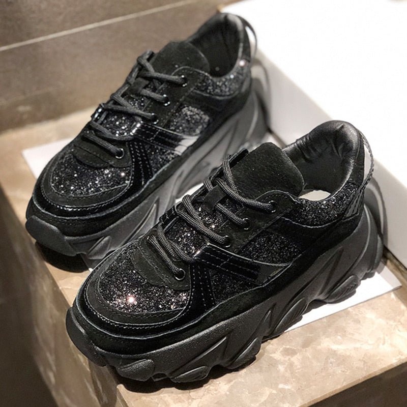 Womens Sneakers Trainers Platform Wedges Chunky Sneakers Black Sneakers Women Casual Shoes Woman Baskets chaussures femme - 𝐝𝐮𝐯𝐥𝐚𝐬𝐡𝐨𝐩.𝐜𝐨𝐦
