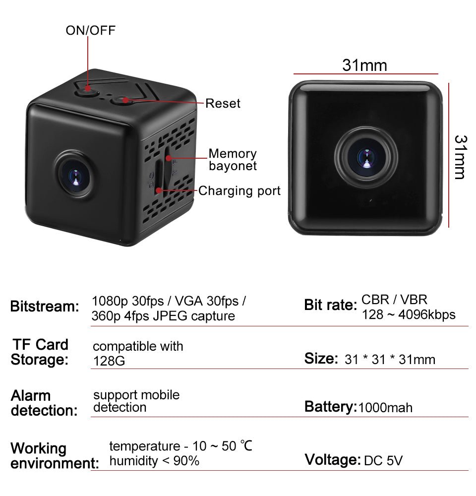 X6 HD Camera Home Security Monitoring Wireless IP Camera HD Night Vision Remote WiFi Camera - 𝐝𝐮𝐯𝐥𝐚𝐬𝐡𝐨𝐩.𝐜𝐨𝐦